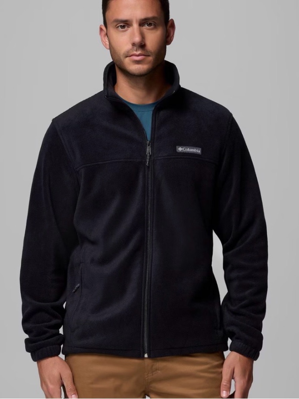 Columbia Men’s Steens Mountain full zip fleece warm jacket small new